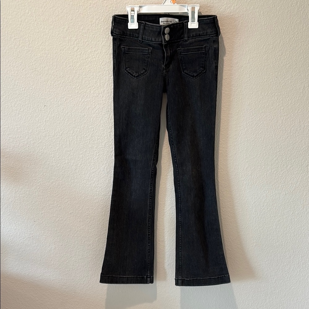 Abercrombie Kids Low-Rise Boot Cut Jeans